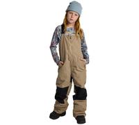 Burton Skylar Bib Kinder-Skihose Snowboard Latz-Schneehose Pantaloni Sci Braun
