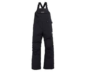 Burton Skylar Bib Salopette da Snowboard, Unisex Bambini, True Black, S