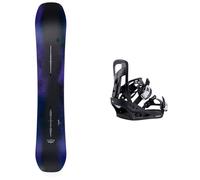 Burton - Snowboard all-mountain - Pack Custom Faded 2027 in Legno - Viola