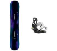 Burton - Snowboard all-mountain - Pack Custom Smalls 2027 in Legno - Viola