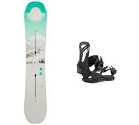 Burton - Snowboard all-mountain - Pack Feelgood FV First Tracks 2026 per Donne - Blu