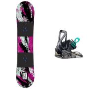 Burton - Snowboard all-mountain - Pack Grom Purple Teal 2027 in Legno - Viola
