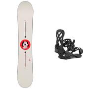 Burton - Snowboard all-mountain - Pack Process Flying V Good Dog 2027 in Legno - rosso