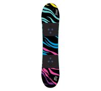 Pack snowboard Burton Mini Grom 24 + Attacchi Sci - Nero / Multicolore - Größe 90 - 2024