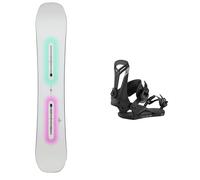 Burton - Snowboard uomo all-mountain - Pack Custom Glow 2026 per Uomo - Bianco