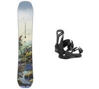 Burton - Snowboard uomo all-mountain - Pack Custom Jungle 2026 per Uomo - Verde