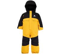 Burton - Tuta impermeabile e traspirante - T One Piece 2L True Black Goldenrod in Poliestere Riciclato - Taglia Bambino 6-7 a - Giallo