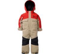Burton - Tuta one piece da sci/snowboard - Toddlers 2L One Piece Flame Scarlet Summit Taupe in Materiale Riciclato - Taglia Bambino 2a - Beige