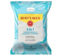 Burt's Bees - Asciugamani per la pulizia micellare, 30 pezzi