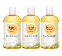 Burt's Bees Baby Bubble Bath - Set di 3 bottiglie di detersivo per bambini, senza lacrime, 340 ml (confezione può variare)