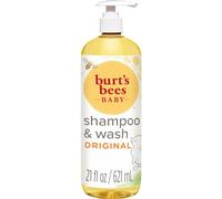 Burt's Bees Baby & Mom Baby Bee Shampoo & Wash with Pump, Tear-Free 21 fl. oz. (a) by Burt's Bees