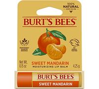Burts Bees Balsamo idratante per labbra Sweet Mandarin per Balsamo labbra unisex da 4,3 g, bianco