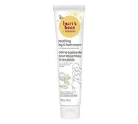 Burt's Bees Mama Crema lenitiva per gambe e piedi, per un immediato sollievo lenitivo, con olio di cocco e menta piperita, 100 ml