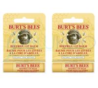 Burts Bees Moisturising Beeswax Lip Balm Blister - Confezione da 2 (4,25 g ci...