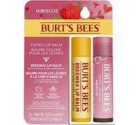 Burt's Bees Set con Balsamo Labbra Alla Cera d'Api e Tinta Labbra color Hibiscus, Edizione Limitata, 2 x 4.45 g