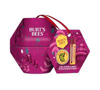 Burt's Bees Set regalo per labbra e mani, balsamo per labbra al melograno e crema per cuticole in palline, Bit of Burt, la confezione può variare