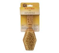 Burt's Bees - Spazzola a doppia faccia con setole di canapa e spillo - Spazzola multiuso per cani per ridurre la perdita di pelo, cani a pelo lungo e corto, bambù