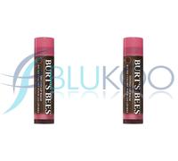 Burts Bees Tinted Lip Balm Hibiscus - Confezione da 2 (4,25 g ciascuna)