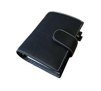 Burxxong Minerva Box - Diario in pelle, 21 x 28 cm, colore: nero