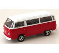 Bus VW Volkswagen T2b vetrato 1972 cerchi FUCHS in scala 1/18 KKDC181363F