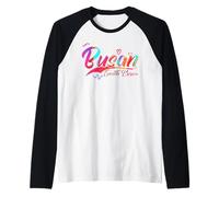 Busan South Korea | Vacation Travel Maglia con Maniche Raglan