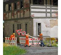 busch - 1/87 A-SET: ABSPERRUNGEN AUFSTELLEN (2/24)