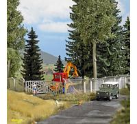 Busch 1019 - 1/87/H0 - Recinto Industriale - Nuovo