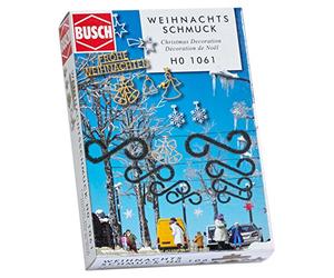 Busch 1061 Christmas Street Decor Scenery Ho Scale Model