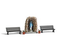 Busch 1095 - 1/87 / H0 Grotta Di Lourdes - Nuovo