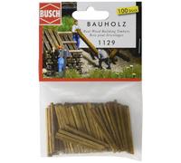 Busch 1129 Wooden Building Lumber HO Scenery Scale Model