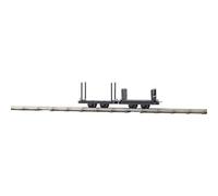 Busch 12204 vagone a stanti e parete frontale h0f