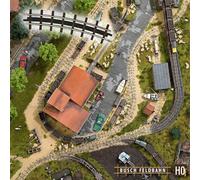 Ferrovia di campagna h0f 12332 binario curvo busch