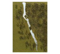 Busch 1313 - Groundcover -Bodendecker: Flusslandschaft [Giocattolo]
