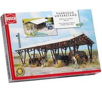 BUSCH 1418 - Modellismo Ferroviario, Rimessa per Veicoli