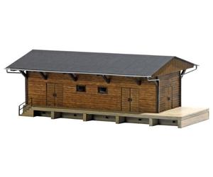 Busch 1421 Struttura del Modello di Scala della Struttura del capanno Merci Ho