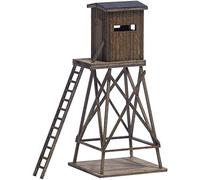 Busch H0 (1496): Posto Alto Di Legno Vero