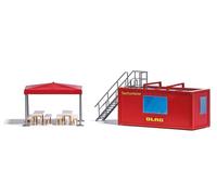 Busch 1618 - 1/87 / H0 DLRG Contenitore Subacqueo - Nuovo
