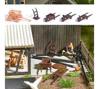 BUSCH 1630 Set Carrelli Nuovo Scatola Originale H0 1:87