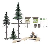 Busch 1838 Mountain bike H0 Kit da montare