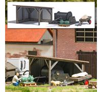 Busch 1977 Pompa Dell'Acqua/Winch/Carrello, Kit, H0, Nuovo 2023