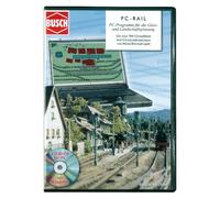 Busch 2810 - Programma di modellismo Ferroviario PC-Rail, per Windows [Lingua Tedesca]