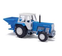 Busch 42858 - 1/87/H0 Progresso ZT303 Con Düngemittelstreuer - Nuovo