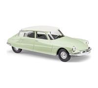 Busch 48035 H0, modello Citroën DS19, bicolore, giallo/bianco