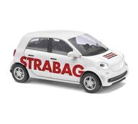 Busch 49562 H0 Auto modello Smart Forfour 14, Strabag