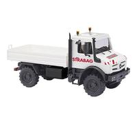 Busch 51057 H0 Camion Model Mercedes Benz Unimog U 5023, Strabag