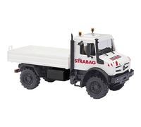 Busch 51057 H0 Camion modello Mercedes Benz Unimog U 5023, custodia