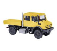 Busch 51080 H0 Camion modello Mercedes Benz Unimog U 5023, giallo