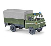 Busch 51658 Robur LO 1801 A, Polizia Armata, H0, Nuovo 2024