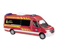 BUSCH 52617 H0 MERCEDES BENZ VIGILI DEL FUOCO SPRINTER EDEWECHT MODELLISMO