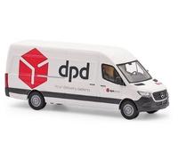 Busch 52634 H0 Auto modello Mercedes Benz Passo lungo Sprinter, DPD